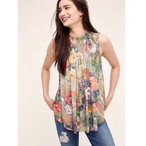 Floral Sleeveless Top